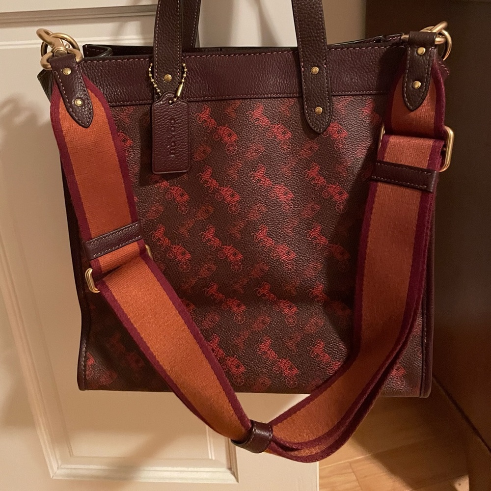 Like new Coach field tote measures 12x12x6. Bought directly from Coach website.